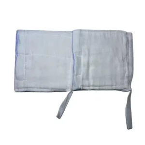 OEM High Absorbent 100% Cotton Sterilized Abdominal Pad Lap Sponge for Hospital Use Unwashed and Plain