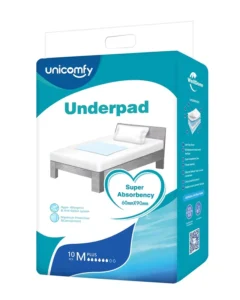 OEM High Quality Hospital Disposable Waterproof Cotton Bed Sheet High Absorbency Underpad for Adults Babies Pets Home Care