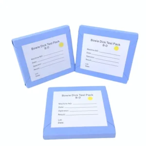 OEM Hygienic Consumables Hospital Disposable BD Steam Penetration Test Bowie Dick Test Pack