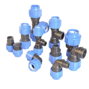 OEM ISO 17885 SANS 17885 ISO 14236 CE PN16 PN10 Hdpe CLAMP SADDLES PE Irrigation Compression Fittings PP