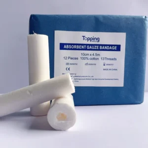 OEM Medical 100% Cotton W.O.W Gauze Bandage Wound Dressing for Hospital and Pharmacy