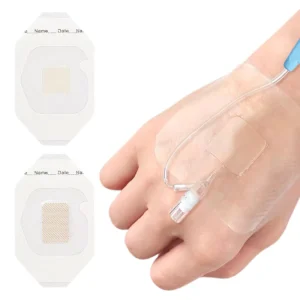 OEM Medical Consumables IV Cannula Fixation Sticker Secure Indwelling Needle Device Surgical Tape EOS Disinfecting