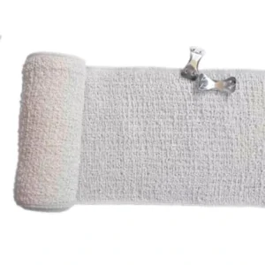 OEM Medical High Elastic Wrinkle Crepe Spandex Cotton Compression Bandages ISO Certified Single Use Customized Size