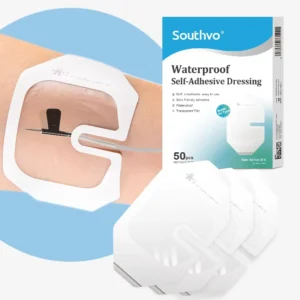 OEM Medical Sterile PU Waterproof Self-Adhesive Disposable Transparent Film Dressing