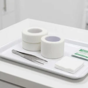 OEM Medical Supplies Adhesive Breathable Silk Cloth Athletic Surgical Silk Plaster Tape CE Certified Class I 1.25-15cm*5m