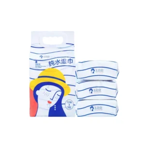OEM ODM 72PCSx3 Bags Pure Water Antibacterial Wet Wipes Alcohol Free Hypoallergenic Cleansing Tissue Daily Cleaning