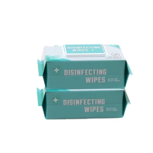 OEM/ODM 80pcs Disposable Sanitizing Wet Wipes Multi-Purpose Gentle Cleaning Hand Wipes for Home Office Travel Portable Use