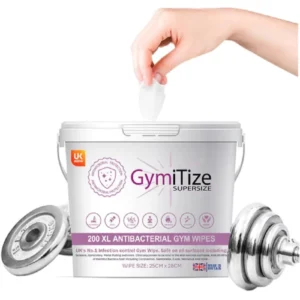 OEM/ODM Antibacterial Antiseptic Gym Wet Wipes for Men Sweating Exercise Non-Irritating Hypoallergenic