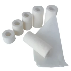 OEM ODM Available Breathable Cotton Elastic Bandage with Strong Adhesion for Medical Use