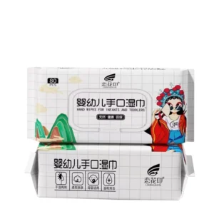 OEM ODM Baby Wet Wipes Thickened Spunlace Fabric Non Woven Fabric Baby Wet Wipes for Baby Cleaning