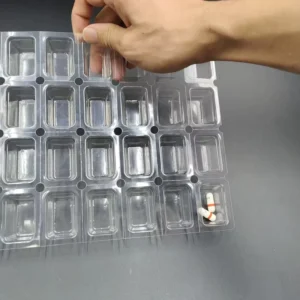 OEM ODM Blister Packing Suppliers Pet Blister Pill Packaging Blister Pet Pharmaceutical Packaging Clear Vacuum Forming PETG