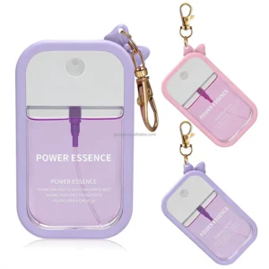 OEM ODM Custom Pocket Mini Spray Hand Sanitizer Chemical 99.99% Germicidal Fruit Flavor Hand Wash Perfume Spray