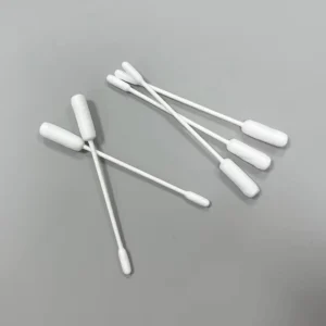 OEM ODM Customized 100% Pure Cotton Swabs Cleaning Sticks White Paper Biodegradable Double Head Highly Absorbent Long Bendable