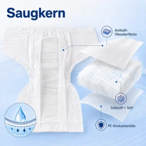 OEM ODM Disposable Adult Male Pad Men’s Diaper Incontinence Men Pad Inkontinenzeinlagen Fuer Maenner