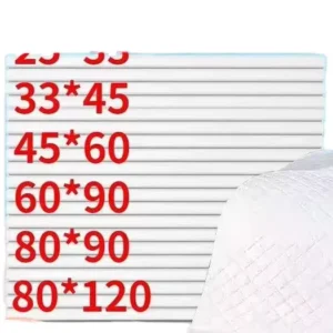 OEM ODM Disposable Waterproof Absorbent Underpads Changing Bed Mats for Adult Elderly Home & Hospital Care Custom Size