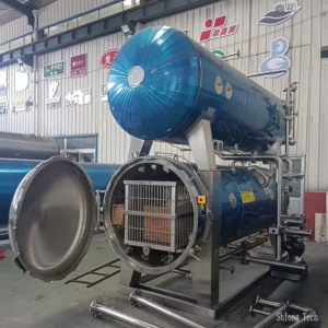OEM ODM Industrial Food High Temperature Sterilization Retort Pot Custom Automatic Food Autoclave Sterilizer