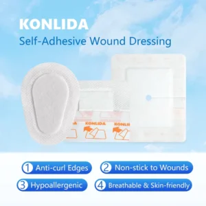 OEM ODM Medical Advanced Functional Dressing Self Adhesive Activated Self adhesive Wound Dressing Dressing for Wound Care