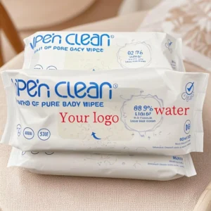 OEM ODM Natural Organic Baby Wipes Biodegradable Baby Sensitive Skin Wet Wipe Baby Cleaning Wipes