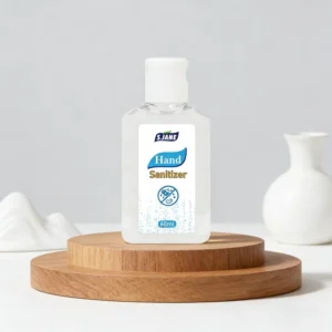 OEM ODM Portable Custom Liquid Hand Sanitizer with Flip Cap 60ml Anti-bacterial Waterless