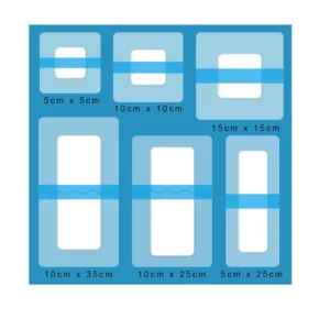 OEM PU Wound Adhesive Dressing Transparent Waterproof Self adhesive Wound Dressings