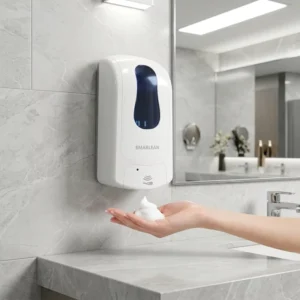 OEM Plastic Commercial Wall Mounted Soap Dispensers Manufacturer Automatic Touchless Sensor Hand Liquid Foam Soap Dispenser