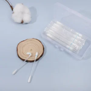 OEM Pre filled Makeup Remover Cotton Swab Breakable Liquid Filled Custom Formula with Vitamin E Sterile