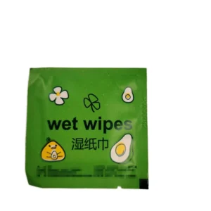 OEM Private Label Eco Friendly Antibacterial Flushable Non Woven Scented Individual Wrapped Face Hand Clean Mini Wipes Cleansing