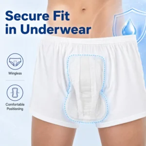 OEM Private Label Ultra Thin Pads Disposable Adult Male Pad Men’s Diaper Incontinence Men Pad Maenner Inkontinenz Einlage