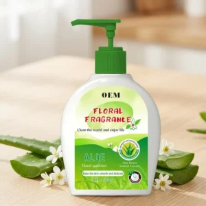 OEM Private Non Irritating Antibacterial Hand Sanitizer with Long lasting Fragrance for Daily Cleaning