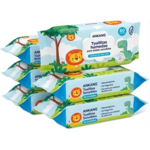 OEM Rinse Free Antibacterial Baby Hand Wipes Portable Disposable Gentle Cleaning Baby Wet Wipes Factory