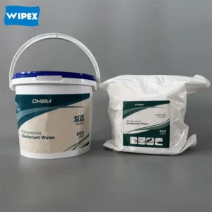 OEM Sanitizing Antibacterial Bucket Refill Multi purpose Wet Tissue Wipes Disinfecting Wipes for Hygiene and Cleanliness