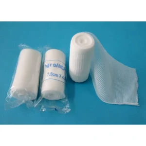 OEM Self Adhesive Bleached Elastic PBT Gauze Conforming Bandage First Aid CE Certified Class I Surgical Use