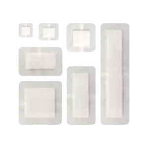 OEM Self Adhesive Non Woven Bordered Gauze Island Dressing With Absorbent Pads Surgical wound dressing