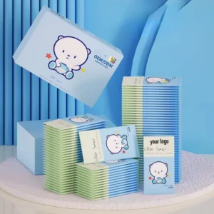OEM Single Pack Wet Wipes Private Label Individual Packing 1 Pcs Baby Wet Wipe