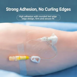 OEM Sterile Transparent IV Cannula Dressing Waterproof PU Film Adhesive Medical Wound Care Manufacturer