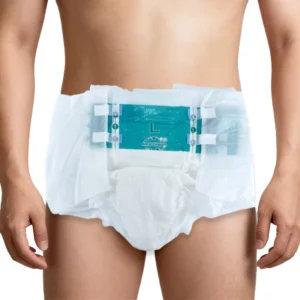 OEM Super Soft Disposable 3D Leak Guard Japan SAP Thick Fluff Pulp Adult Urine Diaper Pads Printed Sizes