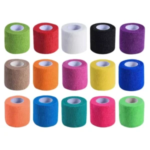 ORI POWER 5cm Non Woven Self Adhesive Cohesive Bandage Wrap Elastic Bandage Medical Outdoor First Aid Adhesive Bandage