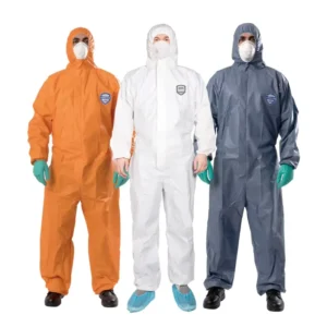 Oil and Gas Industry Plus Size Reflective Microporous PPES Medical Protective Clothes Disposable Coverall Class III 5 6