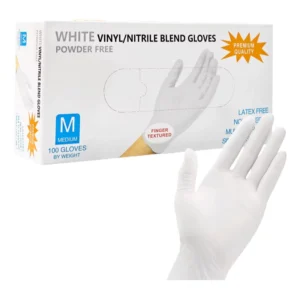 One time Food grade Nitrile Gloves with Thickened Food grade Composite PVC Material Nitrile Protective Gloves