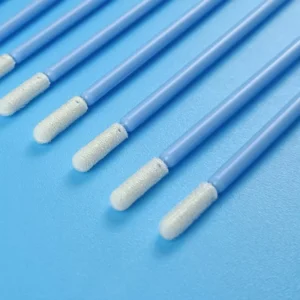 Open Cell Industrial Lint Free Cleanroom Foam Stick Swabs Electronics Cleanroom Foam Swabs for Printer Equipment