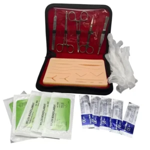 Oral Surgical Suture Practice Training Kit Instrument Surgical Suture Tools Materials Forceps Scissors Tweezers