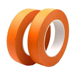 Orange Masking Paper Tape for Automotive Car Paint UV Resistant High Temperature Custom Heat Repair Adhesive Heavy Duty No