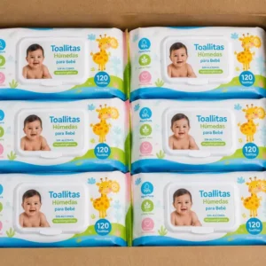 Organic Baby Wipes Biodegradable Soft Texture Baby Wipes Aloe Vera Pure Water Hypoallergenic Nonwoven Fabric Eco Friendly