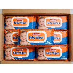 Organic Ingredients Babies Gum Face Wet Wipe Custom Private Label Manufacture Biodegradable Soft 100 Pcs Baby Wipes