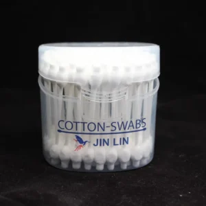 Organic Q Tips Swabs Cotton Buds Biodegradable Double Plastic Sticks Eco Friendly