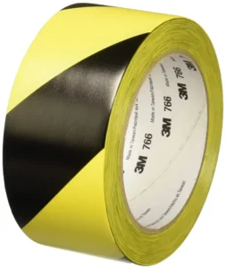 Original 766 Black and Yellow Tape Floor Caution Tape Location Black and Yellow Warning Tape
