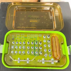 Original Dental Dentium Implant Surgical Kit Medical Grade Stainless Steel Instruments Diamond Coated Drills