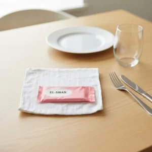 Oshibori Disposable Airplane Towels Antibacterial Eco Friendly Scented Individually Wrapped Cotton Hand Towels