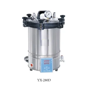 Other Lab Supplies 24L Digital Portable Pressure Steam Sterilizer Small Autoclave with Self Control Sterilization Equipment