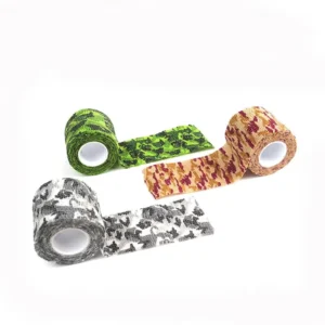 Outdoor Hunting Activity Camo Wrap Bandage Tape Camo Self Adhesive Protective Bandage